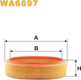 WIX Filters WA6697 - Filtro aria autozon.pro