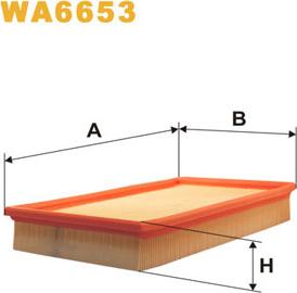 WIX Filters WA6653 - Filtro aria autozon.pro