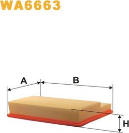 WIX Filters WA6663 - Filtro aria autozon.pro