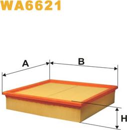 WIX Filters WA6621 - Filtro aria autozon.pro