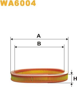 WIX Filters WA6004 - Filtro aria autozon.pro