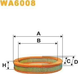 WIX Filters WA6008 - Filtro aria autozon.pro