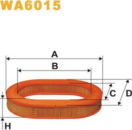 WIX Filters WA6015 - Filtro aria autozon.pro