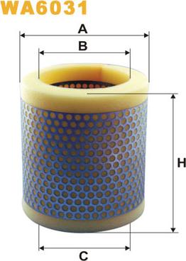 WIX Filters WA6031 - Filtro aria autozon.pro