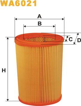 WIX Filters WA6021 - Filtro aria autozon.pro