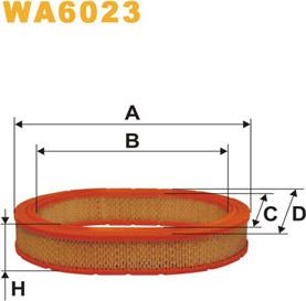 WIX Filters WA6023 - Filtro aria autozon.pro