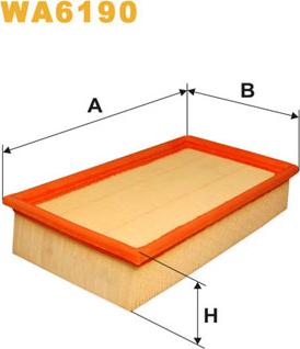 WIX Filters WA6190 - Filtro aria autozon.pro