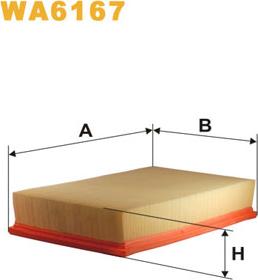 WIX Filters WA6167 - Filtro aria autozon.pro