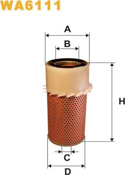 WIX Filters WA6111 - Filtro aria autozon.pro