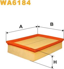 WIX Filters WA6184 - Filtro aria autozon.pro