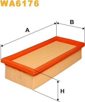 WIX Filters WA6176 - Filtro aria autozon.pro