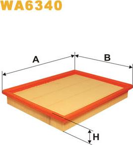 WIX Filters WA6340 - Filtro aria autozon.pro