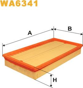 WIX Filters WA6341 - Filtro aria autozon.pro