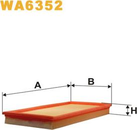 WIX Filters WA6352 - Filtro aria autozon.pro