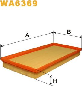 WIX Filters WA6369 - Filtro aria autozon.pro