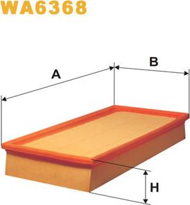 WIX Filters WA6368 - Filtro aria autozon.pro