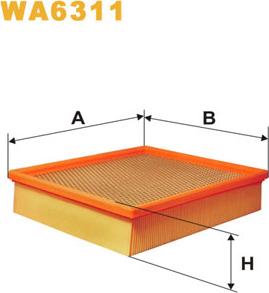 WIX Filters WA6311 - Filtro aria autozon.pro