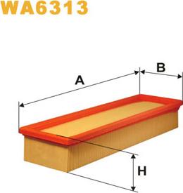 WIX Filters WA6313 - Filtro aria autozon.pro