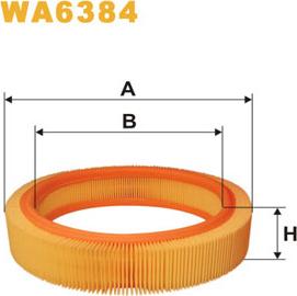 WIX Filters WA6384 - Filtro aria autozon.pro