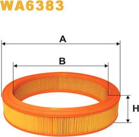 WIX Filters WA6383 - Filtro aria autozon.pro