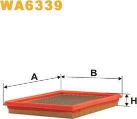 WIX Filters WA6339 - Filtro aria autozon.pro