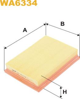 WIX Filters WA6334 - Filtro aria autozon.pro