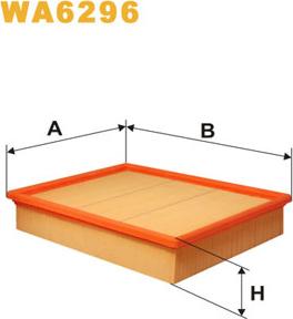 WIX Filters WA6296 - Filtro aria autozon.pro