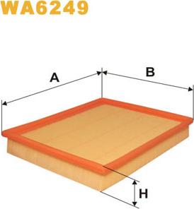 WIX Filters WA6249 - Filtro aria autozon.pro