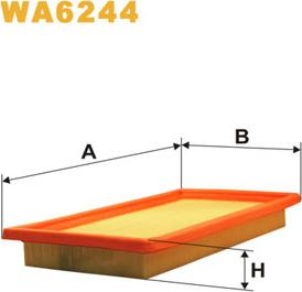 WIX Filters WA6244 - Filtro aria autozon.pro