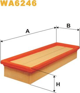 WIX Filters WA6246 - Filtro aria autozon.pro