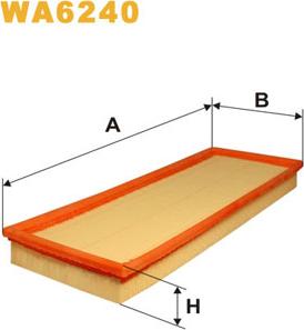 WIX Filters WA6240 - Filtro aria autozon.pro