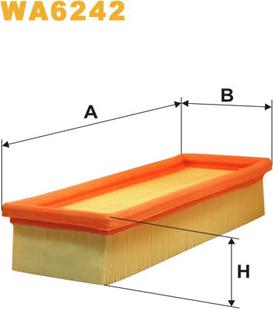 WIX Filters WA6242 - Filtro aria autozon.pro