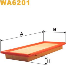 WIX Filters WA6201 - Filtro aria autozon.pro