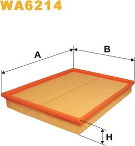 WIX Filters WA6214 - Filtro aria autozon.pro