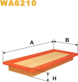 WIX Filters WA6210 - Filtro aria autozon.pro