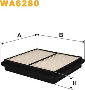 WIX Filters WA6280 - Filtro aria autozon.pro