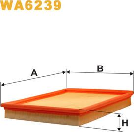 WIX Filters WA6239 - Filtro aria autozon.pro