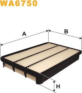 WIX Filters WA6750 - Filtro aria autozon.pro