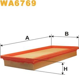 WIX Filters WA6769 - Filtro aria autozon.pro