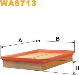 WIX Filters WA6713 - Filtro aria autozon.pro