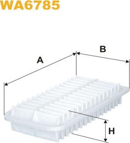 WIX Filters WA6785 - Filtro aria autozon.pro