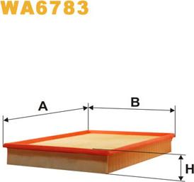 WIX Filters WA6783 - Filtro aria autozon.pro