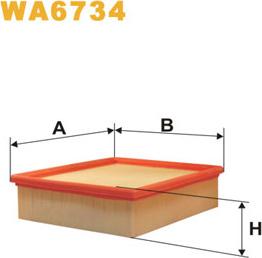 WIX Filters WA6734 - Filtro aria autozon.pro