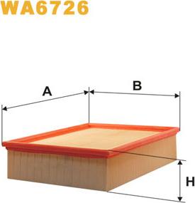 WIX Filters WA6726 - Filtro aria autozon.pro