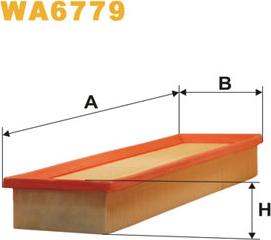 WIX Filters WA6779 - Filtro aria autozon.pro