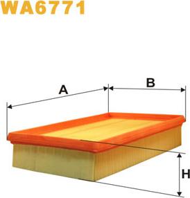 WIX Filters WA6771 - Filtro aria autozon.pro