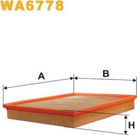 WIX Filters WA6778 - Filtro aria autozon.pro