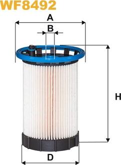 WIX Filters WF8492 - Filtro carburante autozon.pro