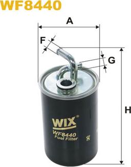 WIX Filters WF8440 - Filtro carburante autozon.pro