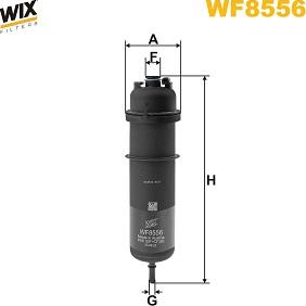 WIX Filters WF8556 - Filtro carburante autozon.pro